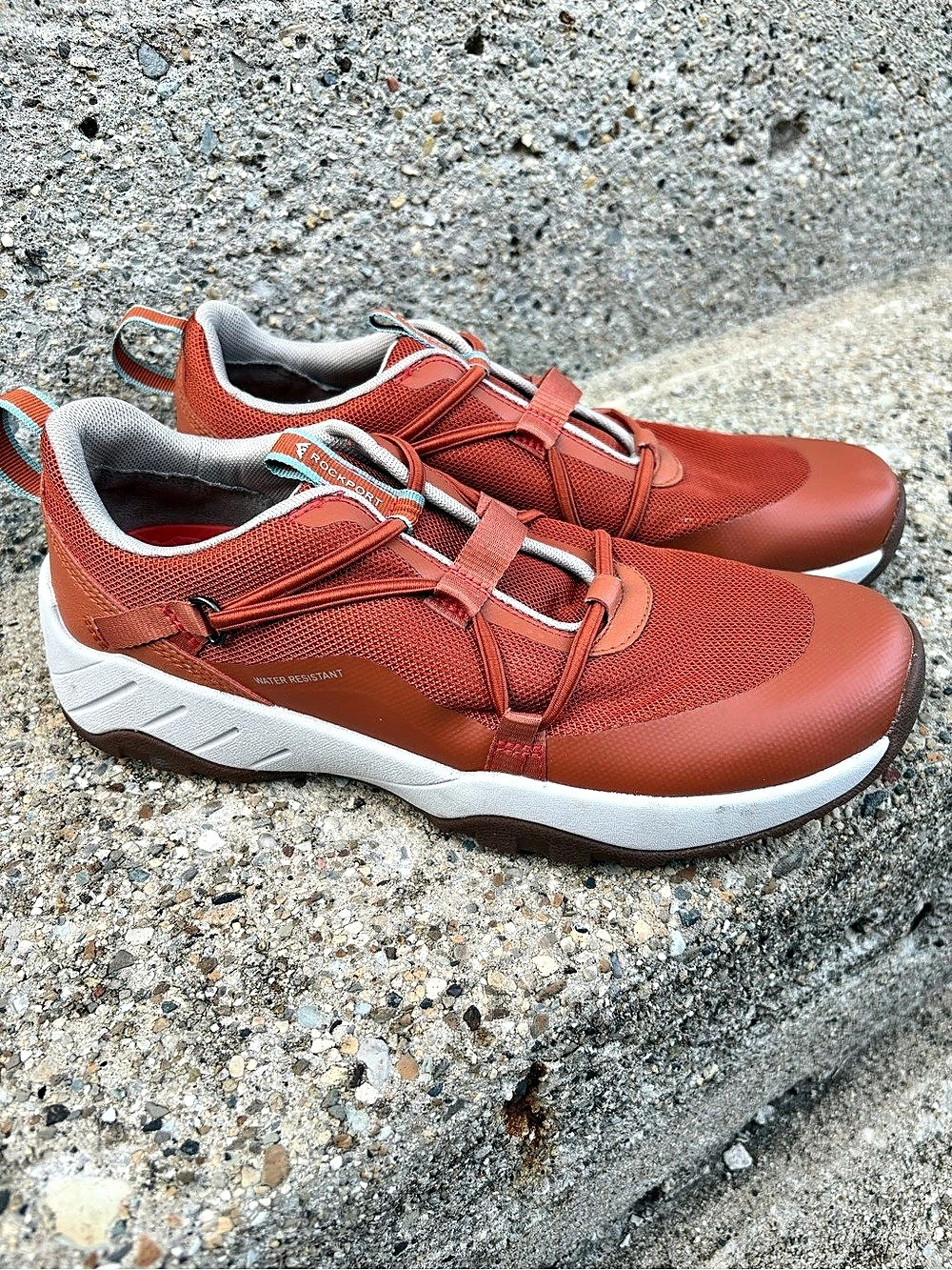 Rockport Water-Resistant Athletic Women’s slip-on hiking outdoor trekker Shoes 8